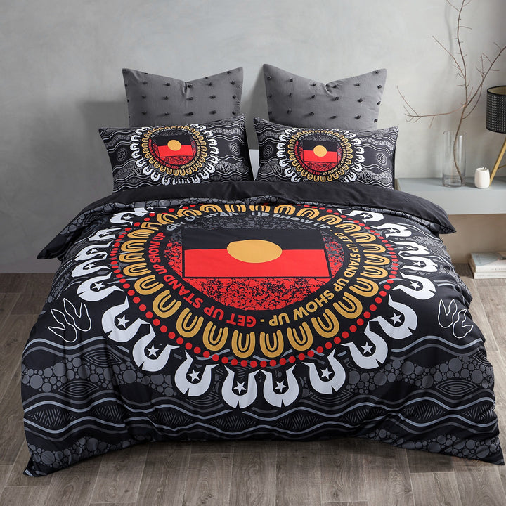 Quilt Cover Set- Flag