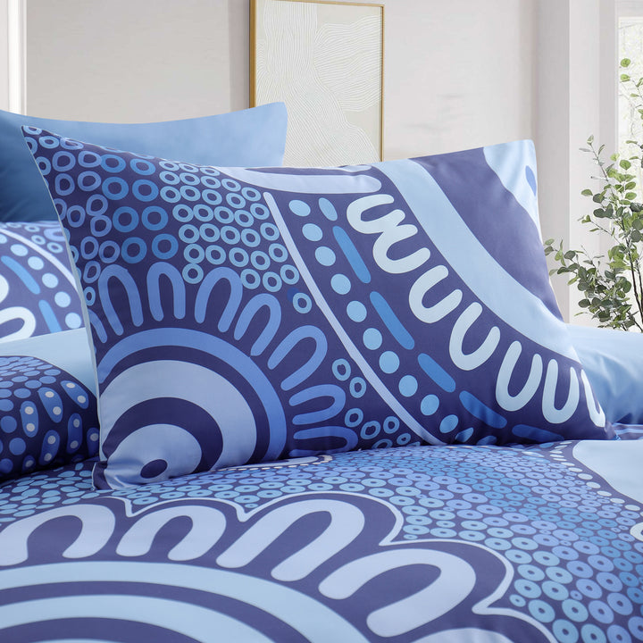 Quilt Cover Set- Waterways: Blue ๐