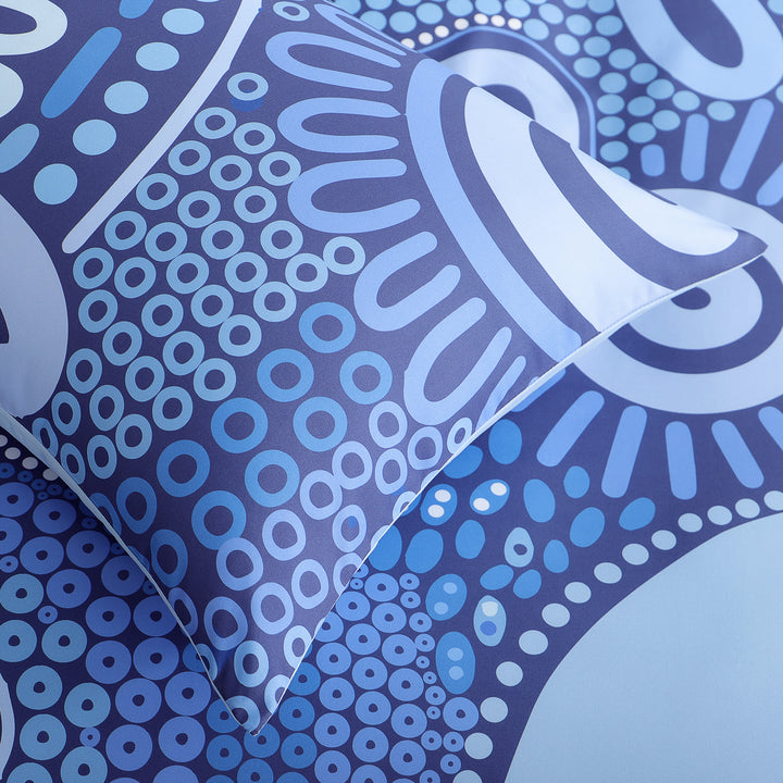 Quilt Cover Set- Waterways: Blue ๐
