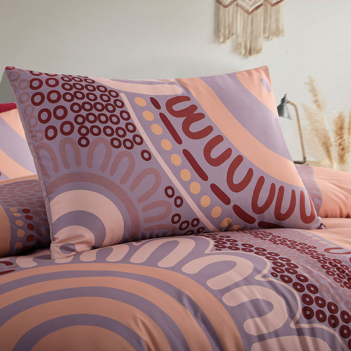 Quilt Cover Set- Waterways: Volcano ๐