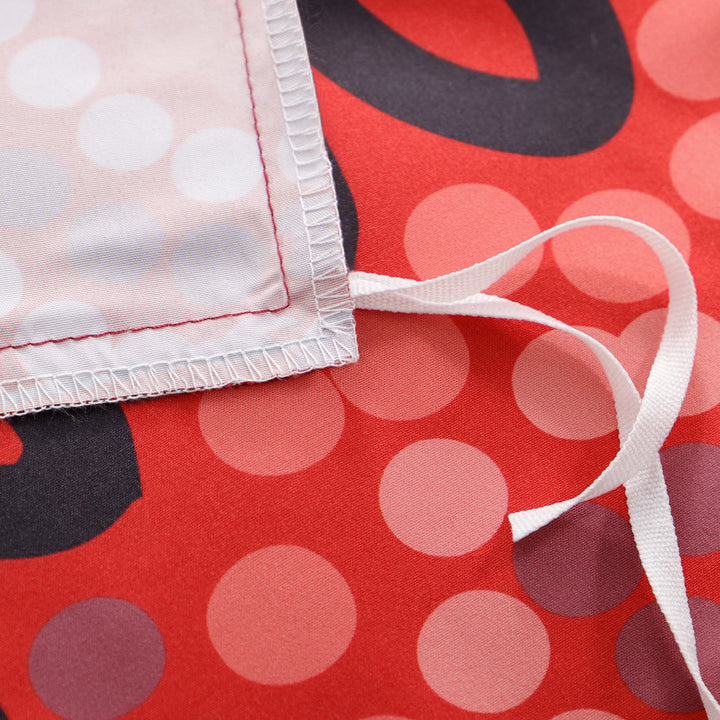 Quilt Cover Set- Waterways:CHERRY RED