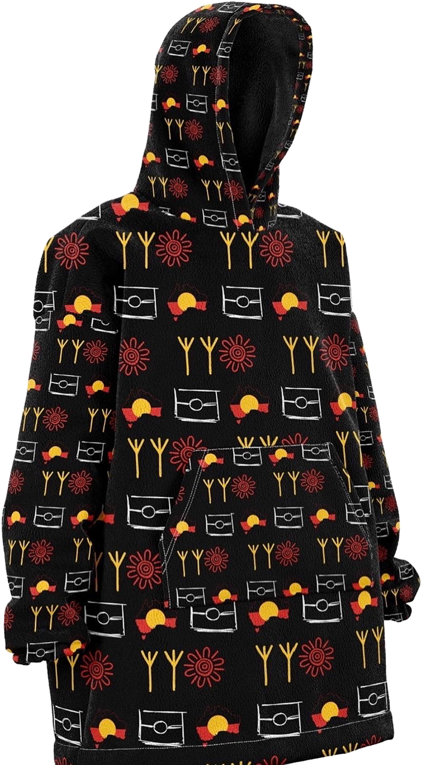 Oversized Blanket Hoodie Thing