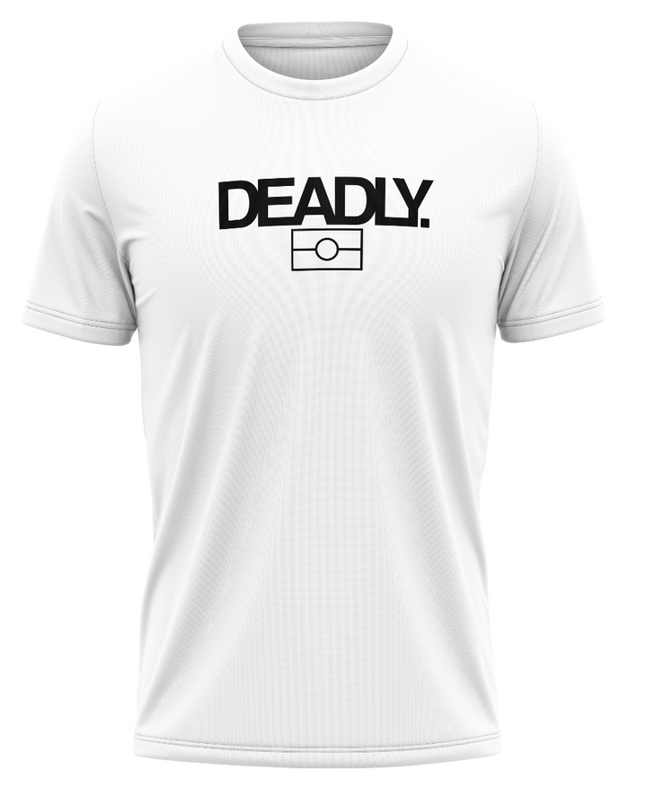 Deadly Tee: White