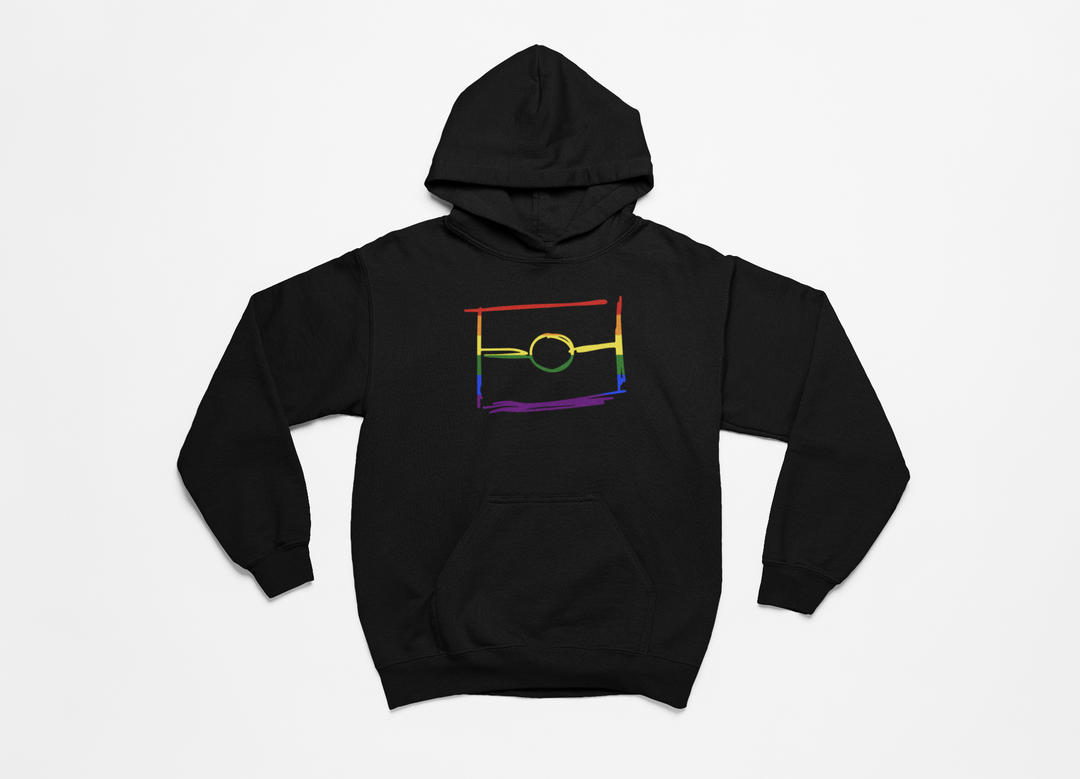 Pride Graffiti Flag™️ Logo Hoodie