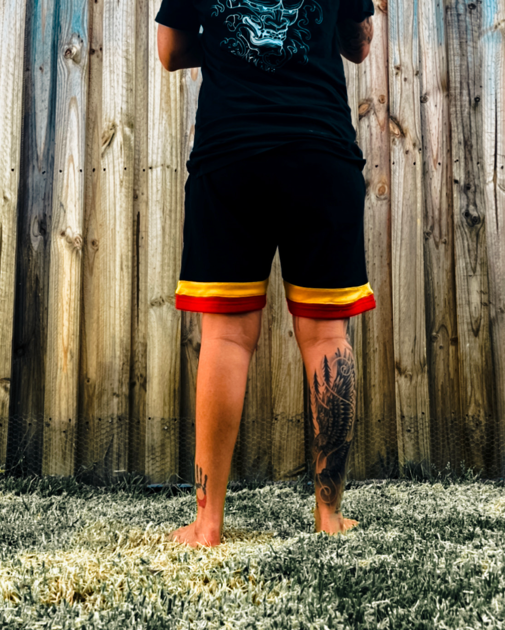 First Nations Trackie Shorts