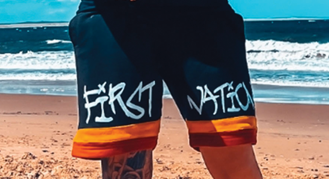 First Nations Trackie Shorts