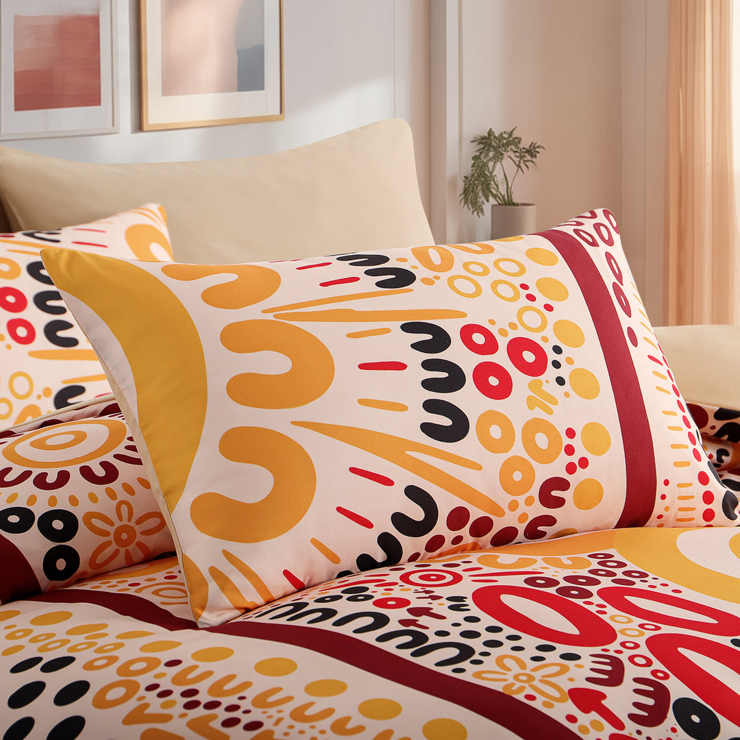 Quilt Cover Set: Wiradjuri Walkabout- Land 👣