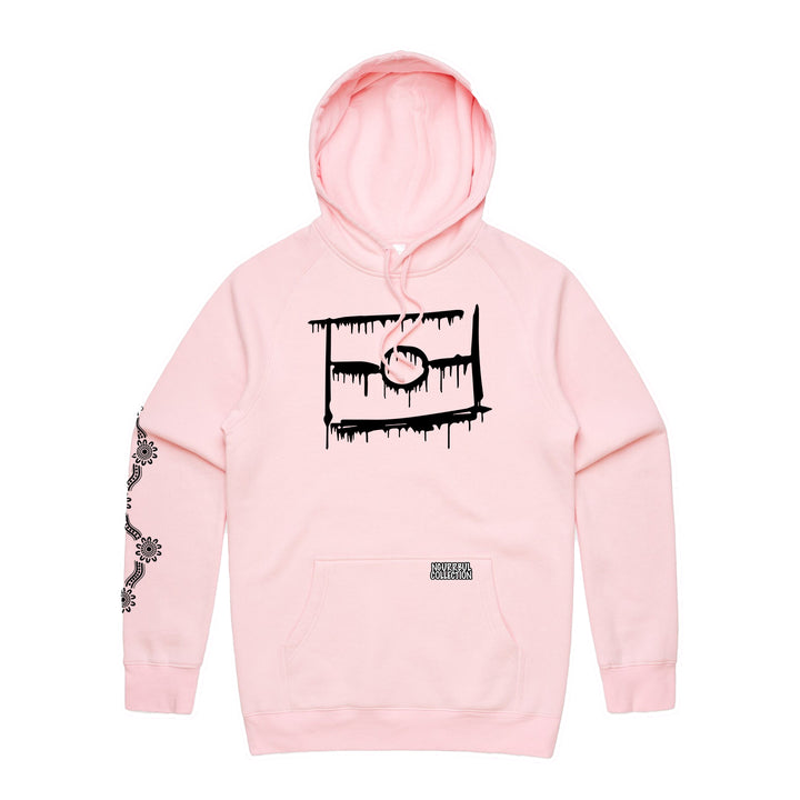 Pink- Black Graffiti Flag™️ Logo