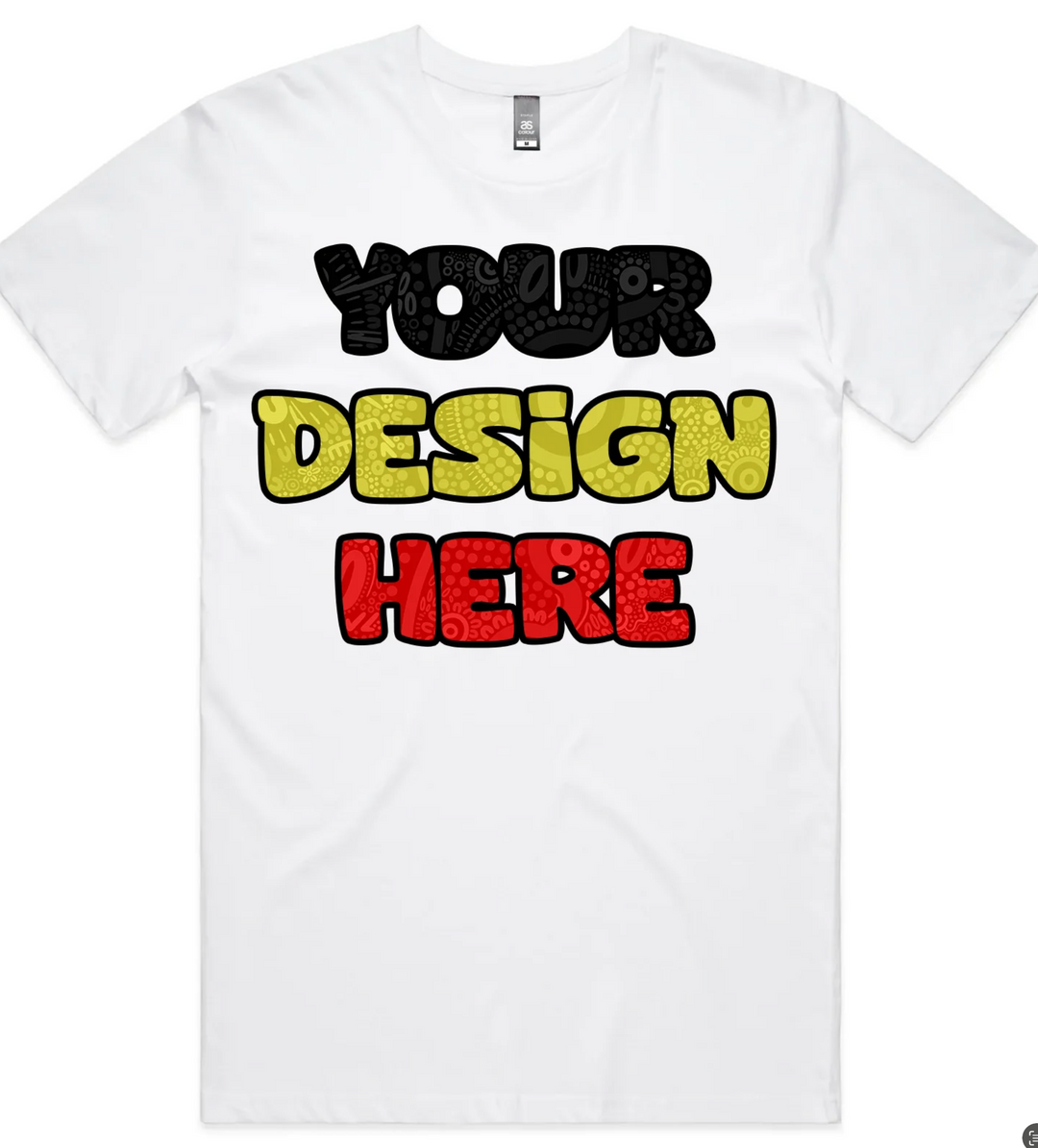 Make Your Own- White Tee, Front