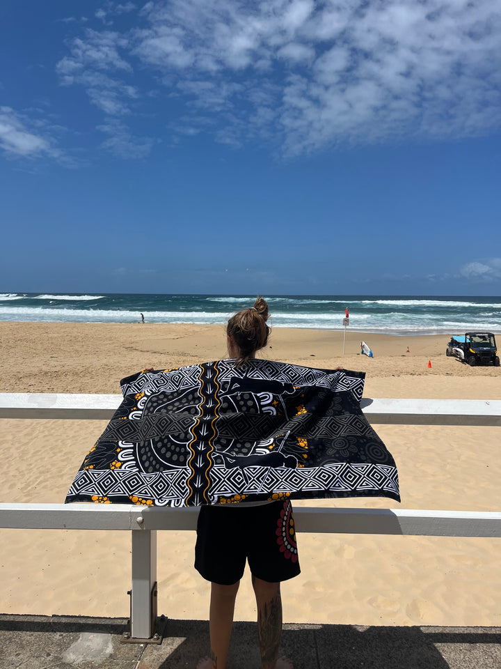 Warrior Beach Towel