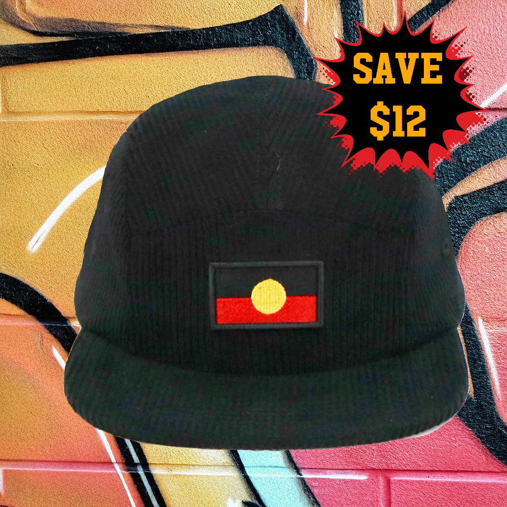 Badged - Corduroy Flag Hat