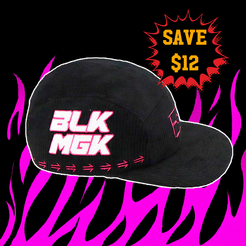 Badged - Corduroy BLK MGK Hat