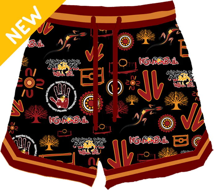 Badged - Ngurrbul Scatter Logo Shorts