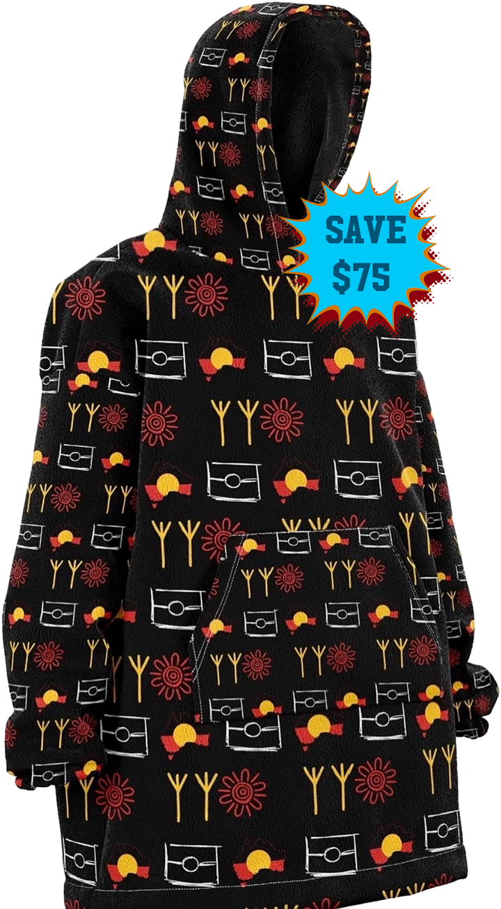 Badged - Oversized Blanket Hoodie Thing